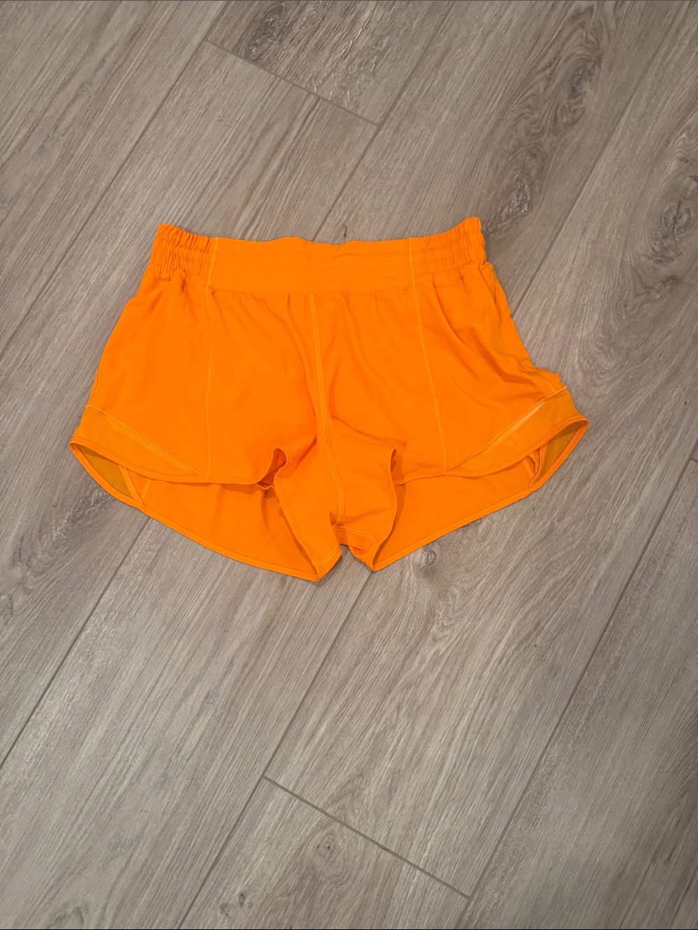 lululemon athletica Orange Athletic Day-Run Shorts